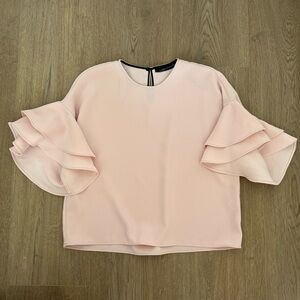 Zara Pink Blouse Shirt